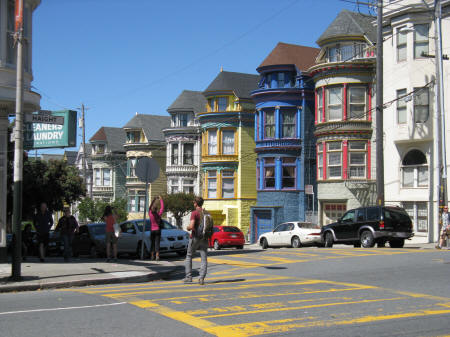 Haight Ashbury District of San Francisco California