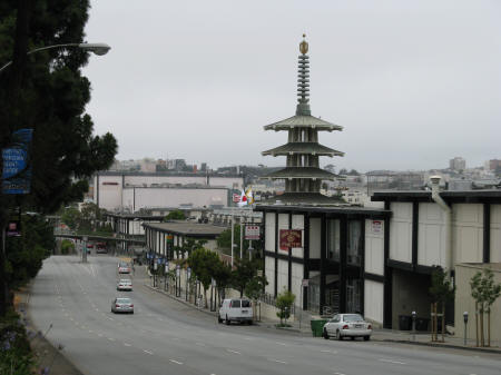 Japan Town District of San Francisco CA