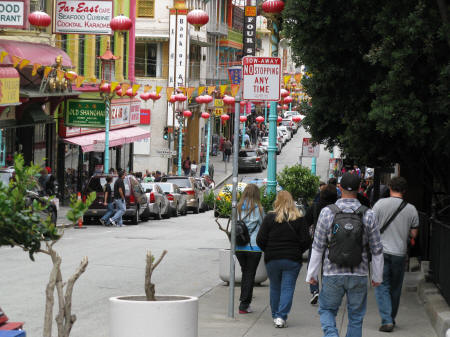 China Town District of San Francisco California