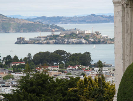 Alcatraz Island in San Francisco California