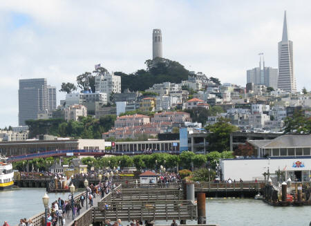 Coit Tower in San Francisco California USA
