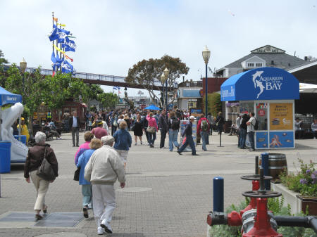 Embarcadero Promenade in San Francisco California
